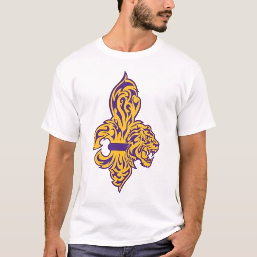 Tiger Fleur De Lis Basic Shirt (Voorkant)