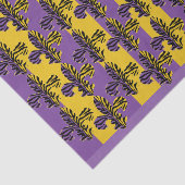 Tiger Fleur de lis Tissue Paper Tissuepapier (Detail)