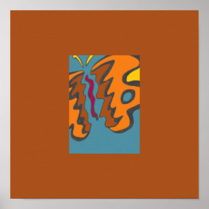 Tiger Flutterfly Mini Print 12x12