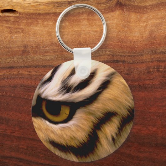 Tiger Foto Sleutelhanger (Voorkant)