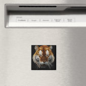 Tiger Fractal Magneet (Insitu (Vaatwasser))