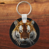 Tiger Fractal Sleutelhanger (Voorkant)
