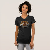 Tiger Fractal T-shirt (Voorkant volledig)