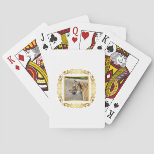 Tiger Framed Pokerkaarten