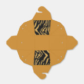 Tiger Fur Pattern Bedankdoosjes (Uitgevouwen)