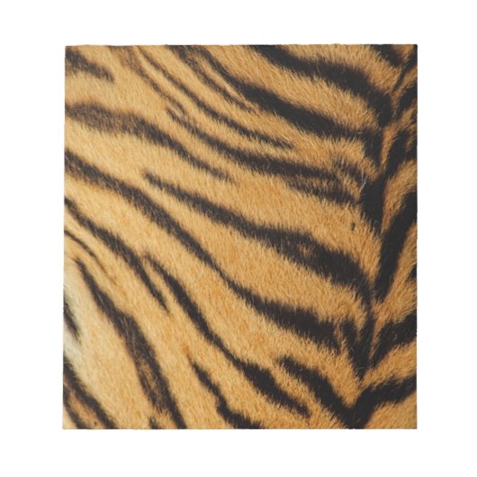 Tiger Fur Stripes Notitieblok (Voorkant)