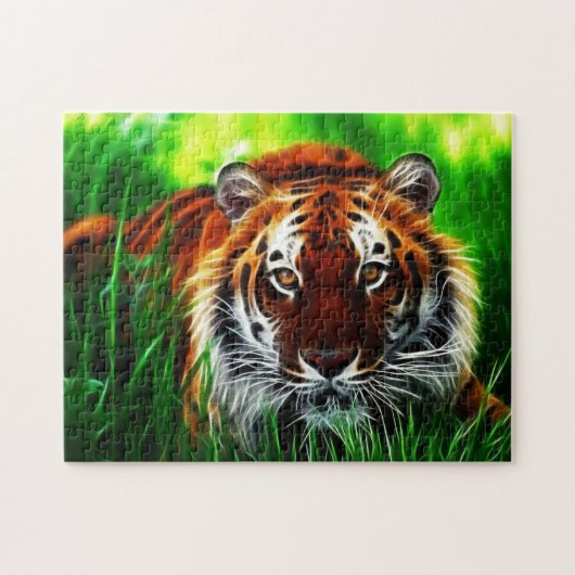 Tiger Game Puzzle Legpuzzel (Horizontaal)