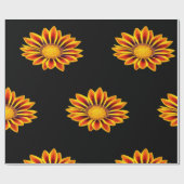 Tiger Gazania wrapping Paper Cadeaupapier (Vlak)