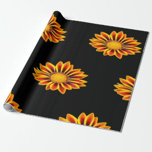 Tiger Gazania wrapping Paper Cadeaupapier