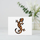 Tiger Gecko Briefkaart (Staand voorkant)