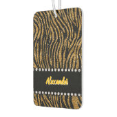 Tiger-geïnspireerde glinsterende dierenprint achte luchtverfrisser (Links)