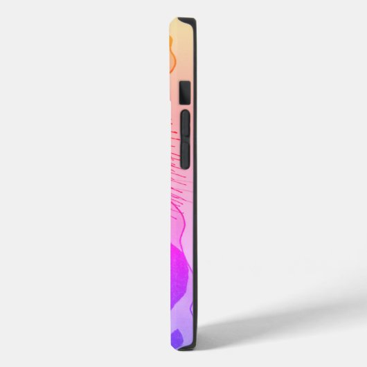 Tiger gezichttekening Case-Mate iPhone case (Achterkant / Links)