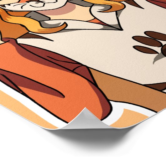 Tiger Girl Poster (Hoek)