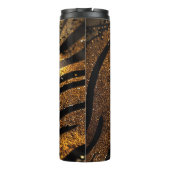 Tiger Glitter Thermische Tumbler 12oz Thermosbeker (Achterkant)