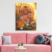 TIGER GLORY Malayan Tiger Canvas Afdruk (Insitu (Woonkamer))