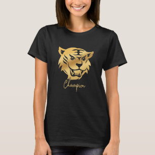 Tiger Gold Face Wild Tiger's T-shirt