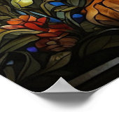 *~* TIGER Golden AP68 Fantasy Glas in lood 5:4 Poster (Hoek)