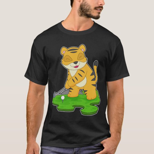 Tiger Golf Club T-shirt (Voorkant)