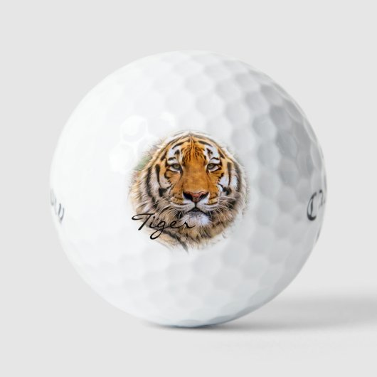 Tiger Golfballen (Voorkant)