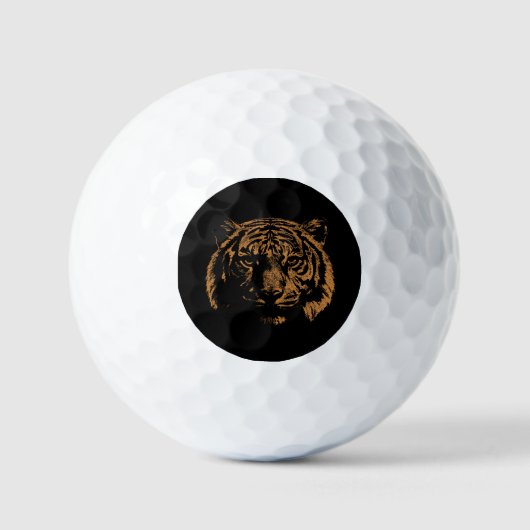 Tiger  golfballen (Voorkant)