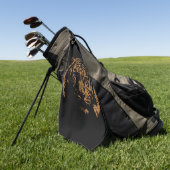Tiger  golfhanddoek (Groen)