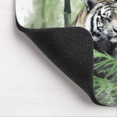 Tiger Green Bamboo Forest Muismat (Hoek)