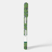 Tiger Green Pattern Gepersonaliseerde naam Case-Mate iPhone Case (Achterkant / Rechts)