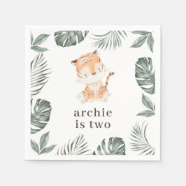 Tiger Greenery Servet