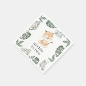 Tiger Greenery Servet (Hoek)