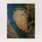 Tiger Grouper Underwater Jigzaag Puzzle Legpuzzel (Verticaal)