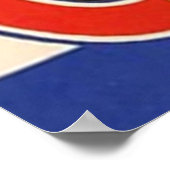 TIGER Growl Circus Ringling Bros Circus Animal Vin Poster (Hoek)