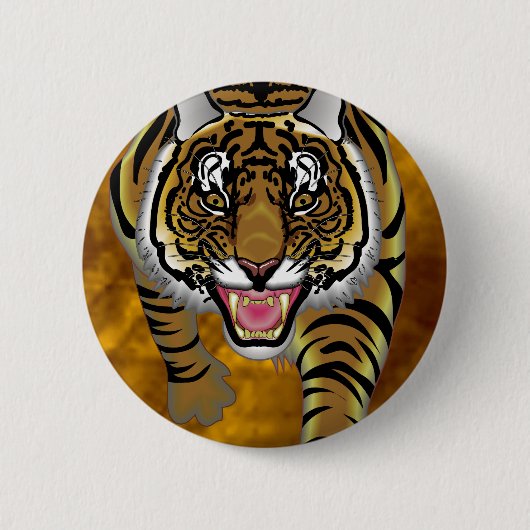 TIger Head Button (Voorkant)