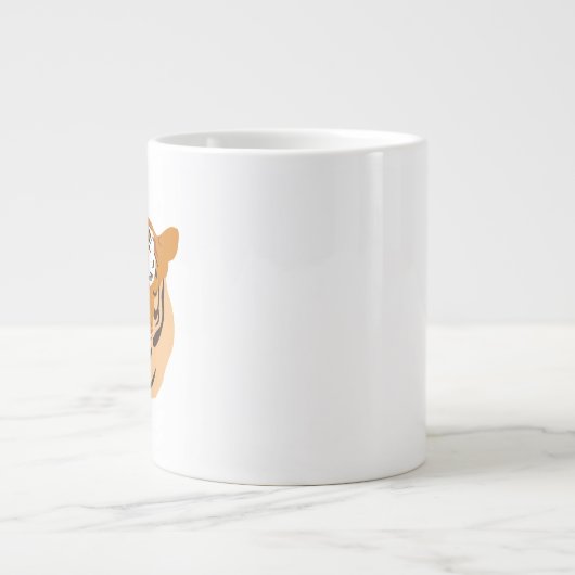 Tiger Head Grote Koffiekop (Voorkant)