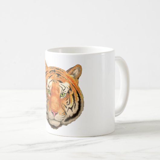 Tiger Head Koffiemok (Voorkant rechts)
