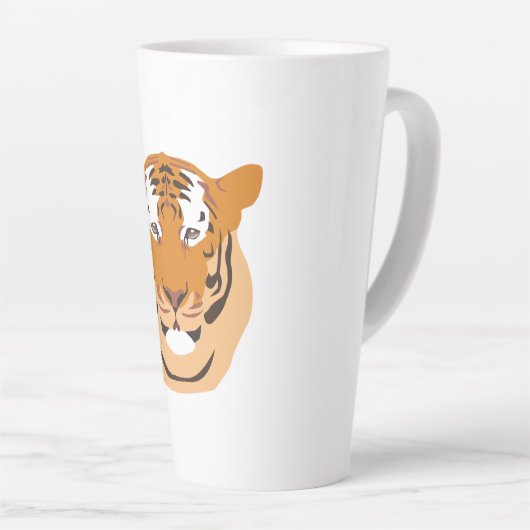 Tiger Head Latte Mok (Rechterhoek)