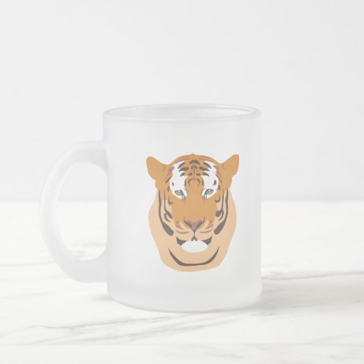 Tiger Head Matglas Koffiemok (Links)