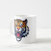 Tiger Head Mok – Wild Animal Coffee Cup (Voorkant links)