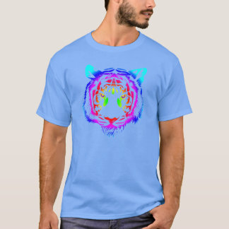 Tiger Head omkeren T-shirt
