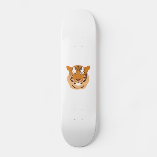 Tiger Head Persoonlijk Skateboard (Voorkant)