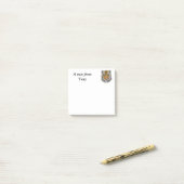 Tiger Head Post-it® Notes (Op bureau)