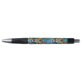 Tiger Head Rainbow colors paint stains Pen (Voorkant)