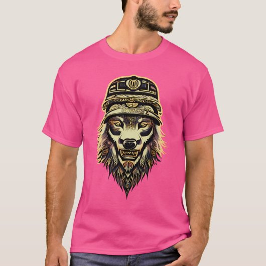 Tiger Head T-shirt (Voorkant)