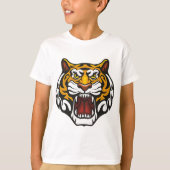 Tiger Head T-shirt (Voorkant)