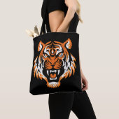 Tiger Head Tote Bag (Dichtbij)