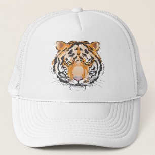 Tiger Head Trucker Pet