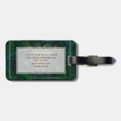 Tiger hiding in Foliage                Bagagelabel (Achterkant horizontaal)