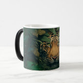 Tiger hiding in Foliage               Magische Mok (Voorkant links)