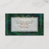 Tiger hiding in Foliage               Visitekaartje (Achterkant)