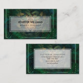 Tiger hiding in Foliage               Visitekaartje (Voorkant / Achterkant)