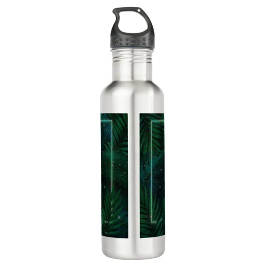 Tiger hiding in Foliage               Waterfles (Achterkant)